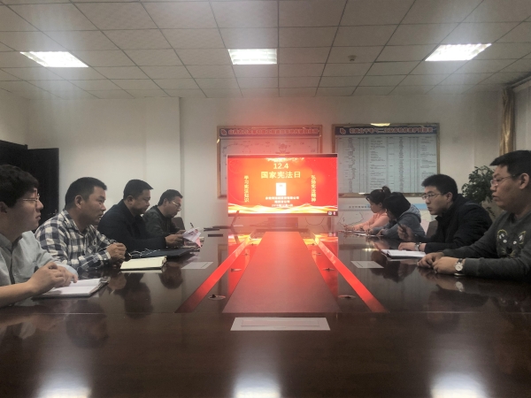 公司组织开展宪法宣传周系列活动 公司组织开展宪法宣传周系列活动