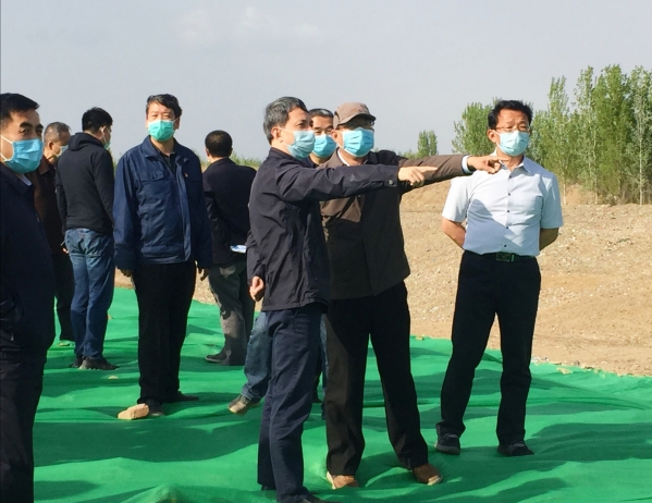 北京市副市长卢彦调研永定河平原南段阻水节点疏挖工程 北京市副市长卢彦调研永定河平原南段阻水节点疏挖工程