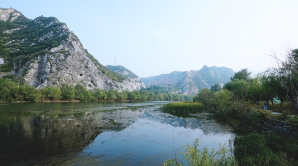 公司领导考察永定河山峡段综合治理与生态修复工程