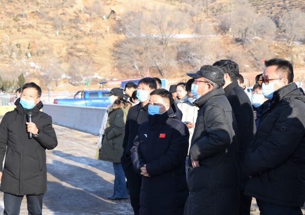 水利部副部长叶建春考察永定河综合治理与生态修复清水河综合整治工程