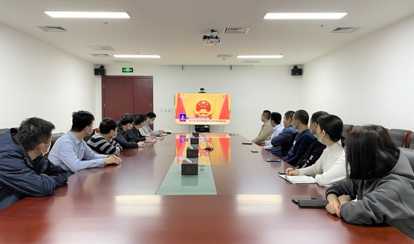 永定河投资公司组织收看第十三届全国人大四次会议开幕式 永定河投资公司组织收看第十三届全国人大四次会议开幕式