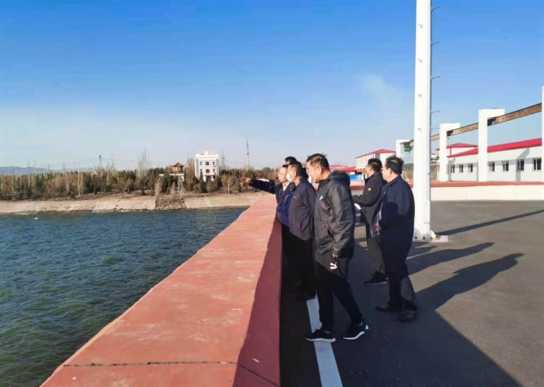 公司领导调研大同市册田水库