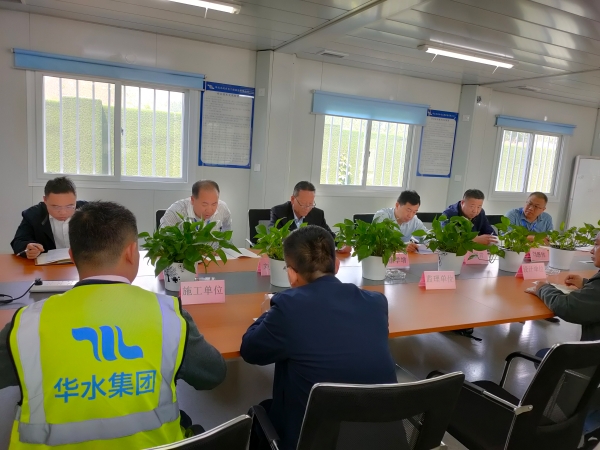 公司领导检查永定河综合治理廊坊段在建工程 公司领导检查永定河综合治理廊坊段在建工程