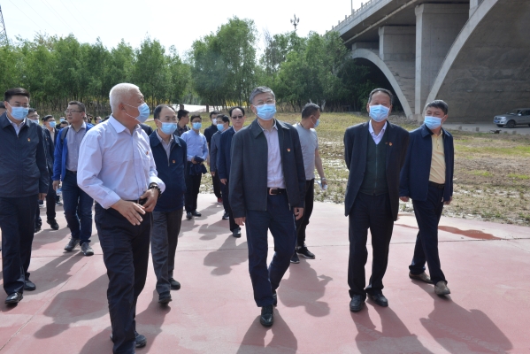 水利部副部长魏山忠调研永定河综合治理北京段项目 水利部副部长魏山忠调研永定河综合治理北京段项目