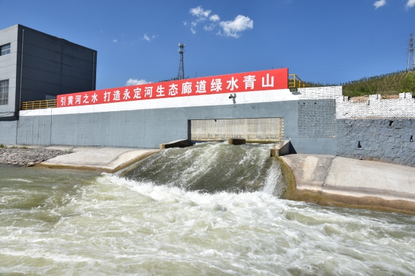 引黄北干线向永定河春季生态补水1.29亿立方米 引黄北干线向永定河春季生态补水1.29亿立方米