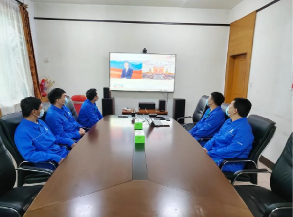 永定河投资公司组织观看庆祝中国共产主义青年团成立100周年大会 永定河投资公司组织观看庆祝中国共产主义青年团成立100周年大会