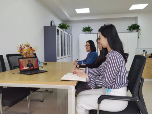 永定河投资公司组织观看庆祝中国共产主义青年团成立100周年大会 永定河投资公司组织观看庆祝中国共产主义青年团成立100周年大会