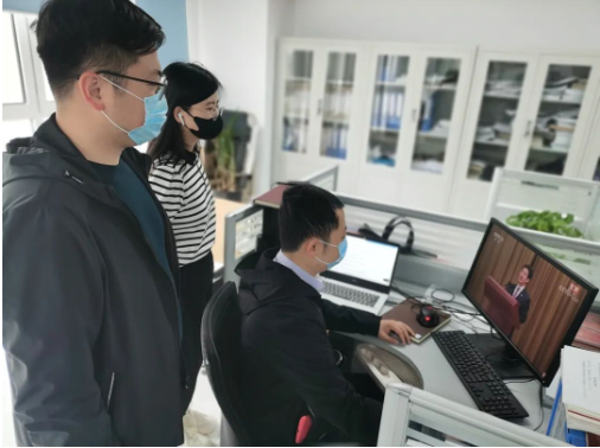 永定河投资公司组织观看庆祝中国共产主义青年团成立100周年大会 永定河投资公司组织观看庆祝中国共产主义青年团成立100周年大会