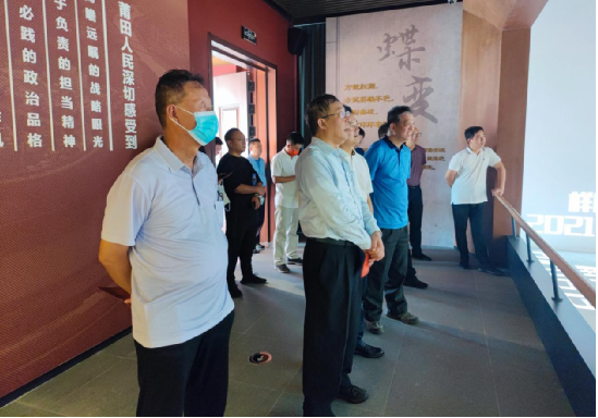 公司主要领导率团赴木兰溪考察调研 公司主要领导率团赴木兰溪考察调研