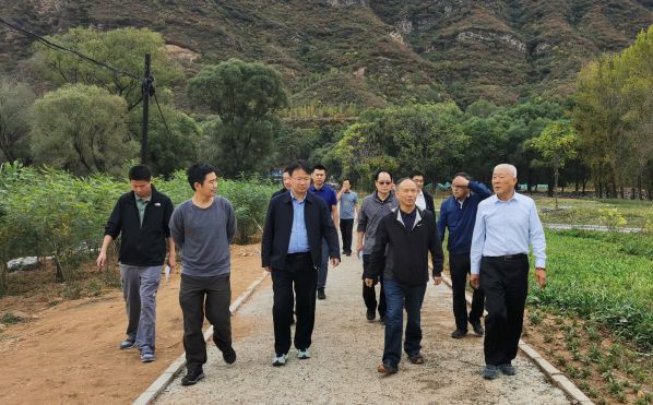 公司主要领导到永定河山峡段检查工作 公司主要领导到永定河山峡段检查工作