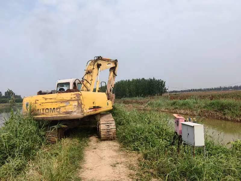天津分公司协助武清区水务局排除安全隐患