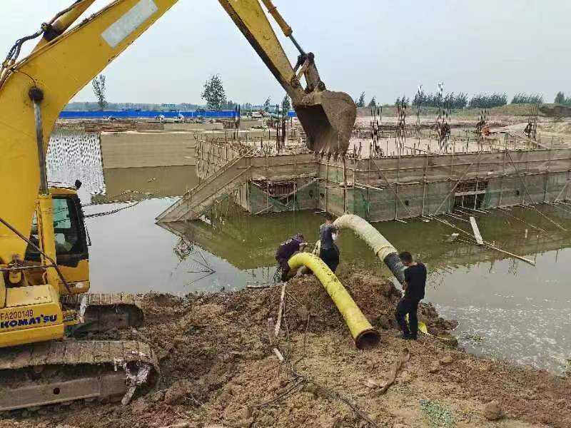 永定河武清段项目复工复产稳步推进