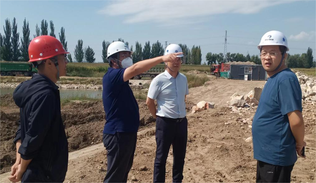 浑源生态公司联合朔州供水公司开展在建项目工程质量安全检查专项整治行动