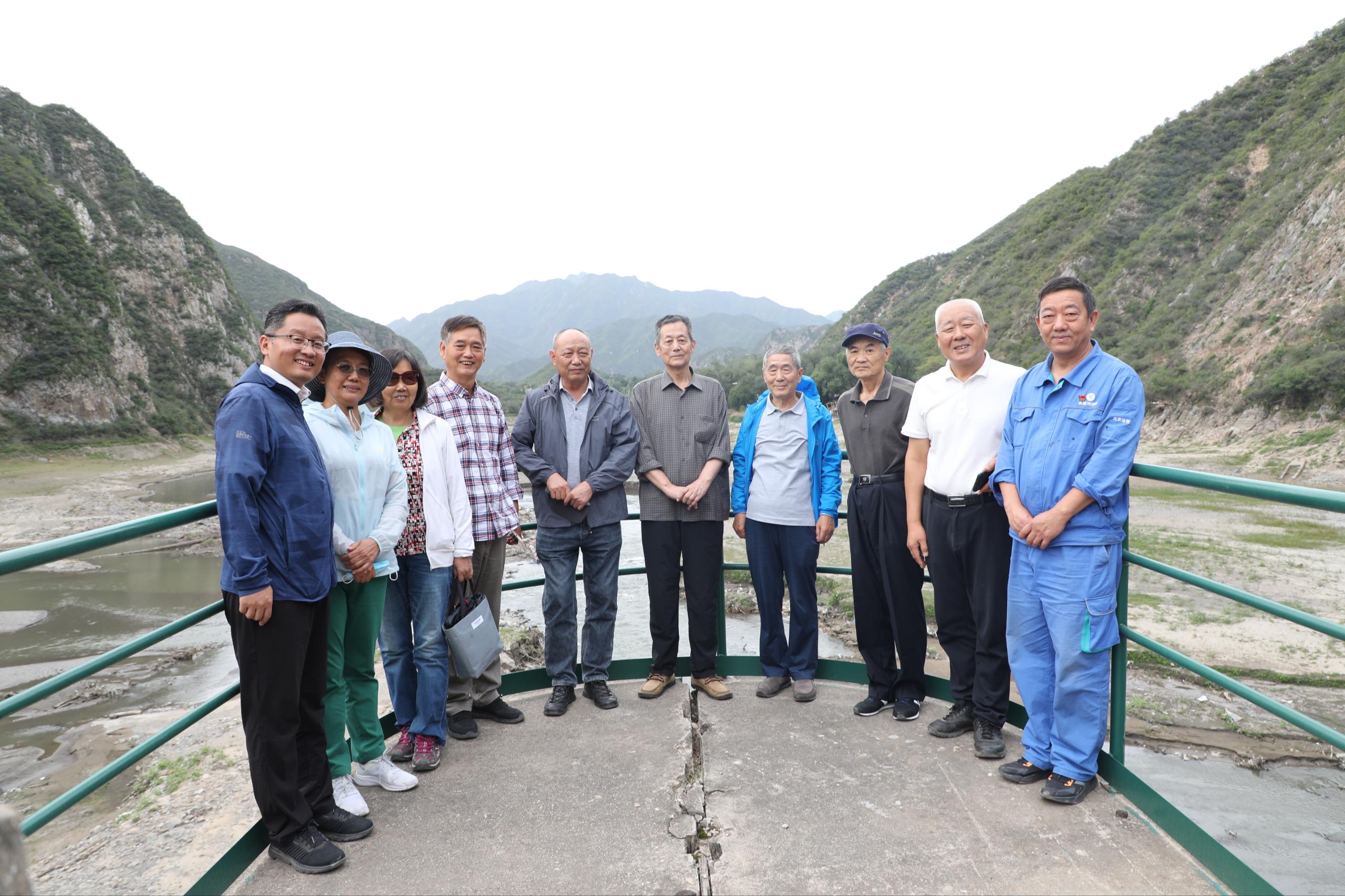 落坡岭水库、下苇甸电站建设者调研洪水应对情况及恢复重建工作 落坡岭水库、下苇甸电站建设者调研洪水应对情况及恢复重建工作