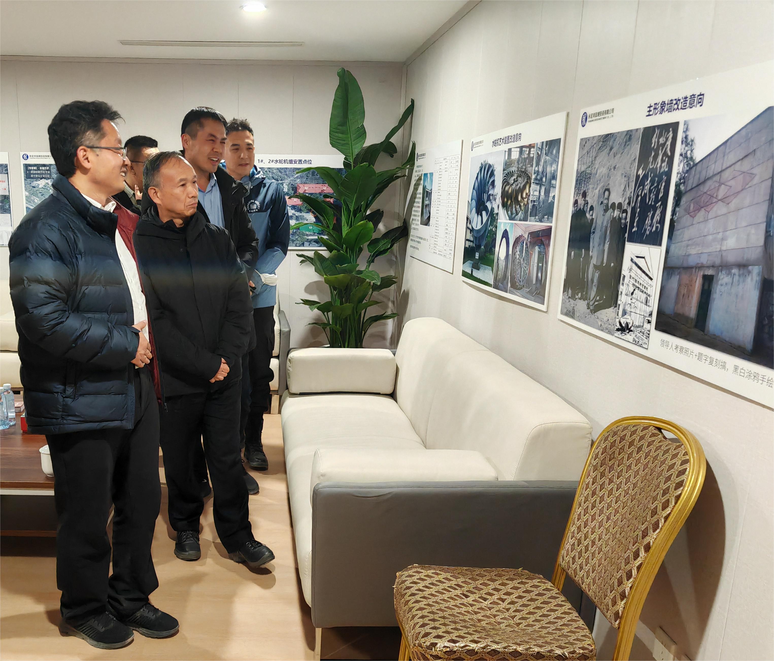 公司主要领导调研张家口地区项目和生态补水工作