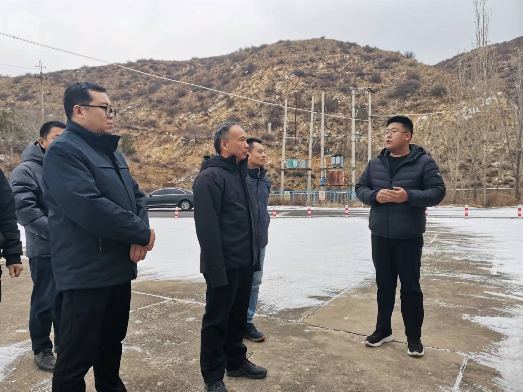 公司主要领导调研张家口地区项目和生态补水工作