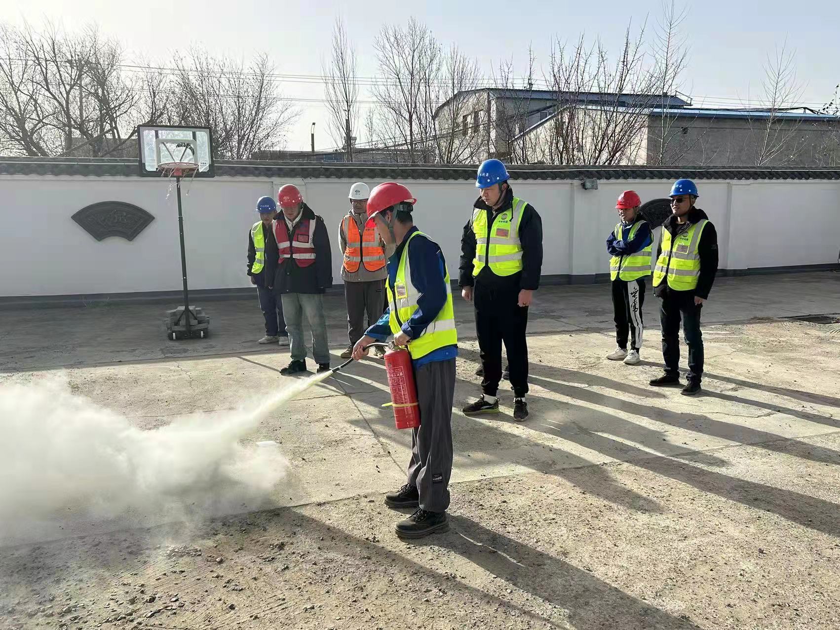 大同分公司 | 南洋河天镇县核心区生态修复二期工程开展安全隐患排查整治和消防演练活动