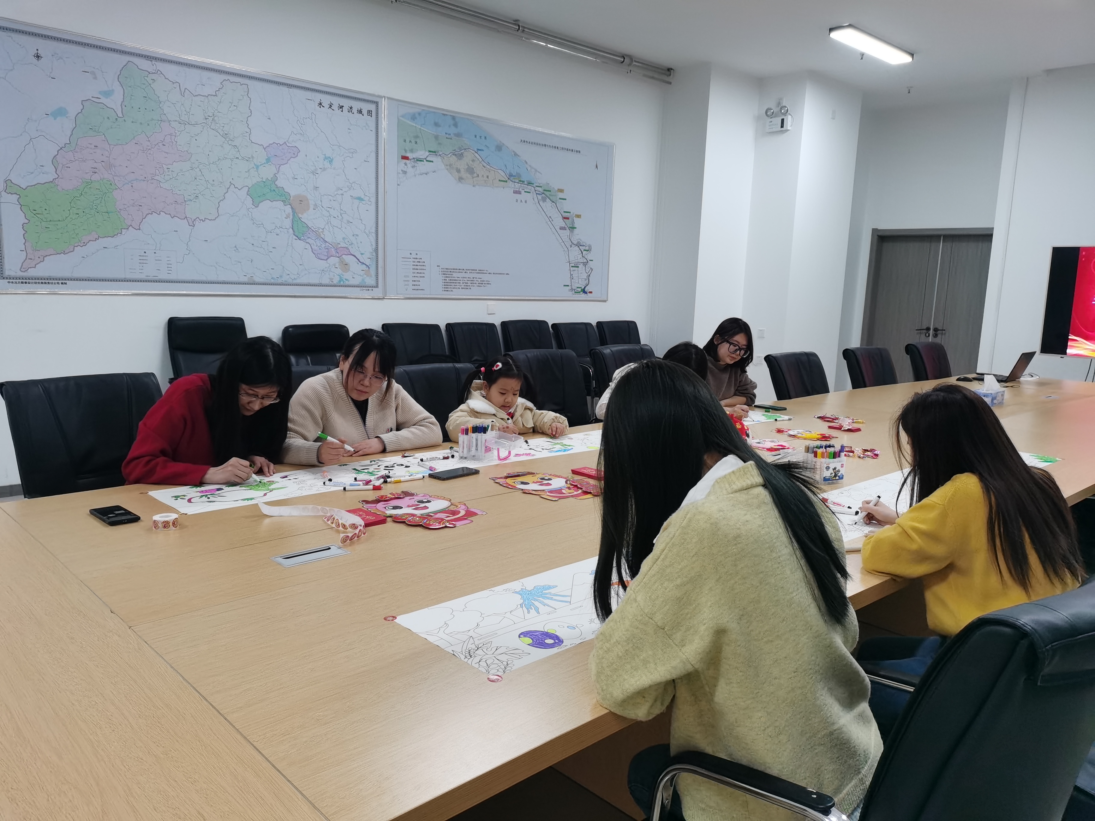 天津分公司 | 绘出幸福！天津分公司工会开展春节亲子活动