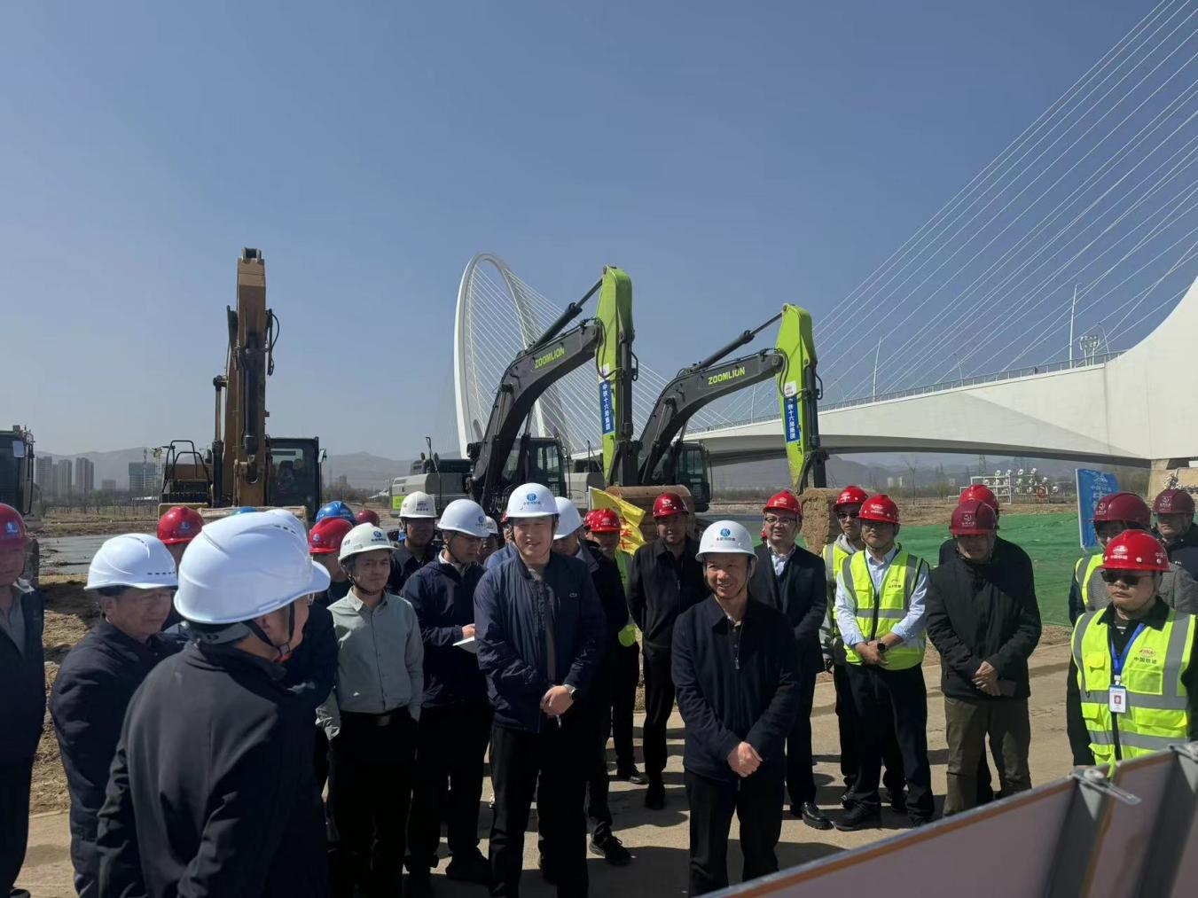 公司主要领导检查督导永定河北京灾后恢复重建项目 公司主要领导检查督导永定河北京灾后恢复重建项目