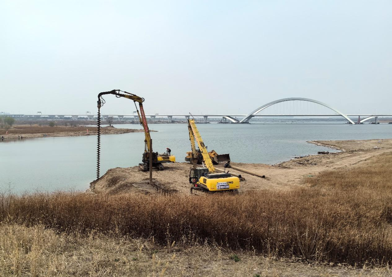 不负春光“加速跑” 长兴水源净化工程按下“快进键” 不负春光“加速跑” 长兴水源净化工程按下“快进键”