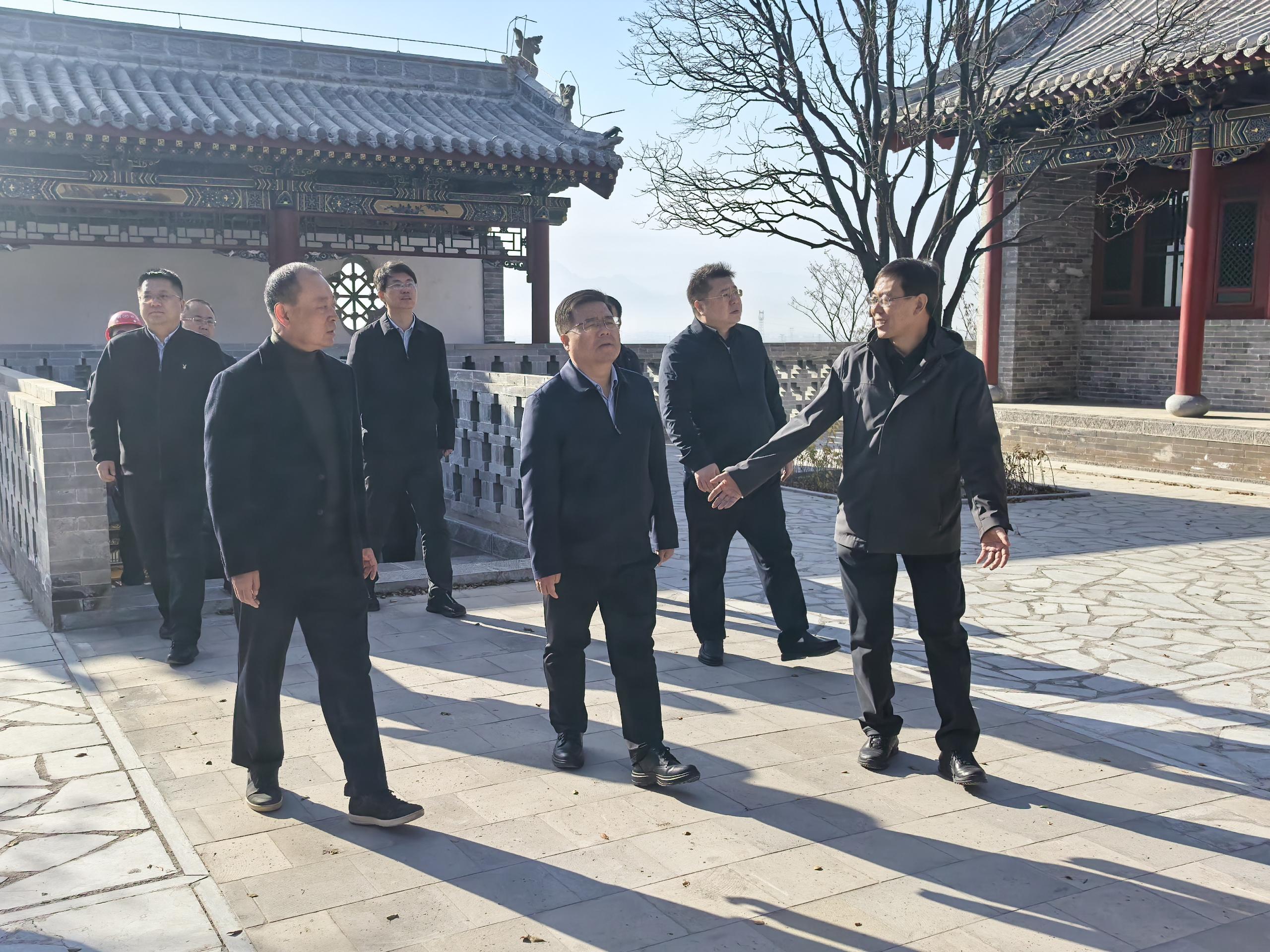 大同市纪委书记张文伟调研山西神溪国家湿地公园项目