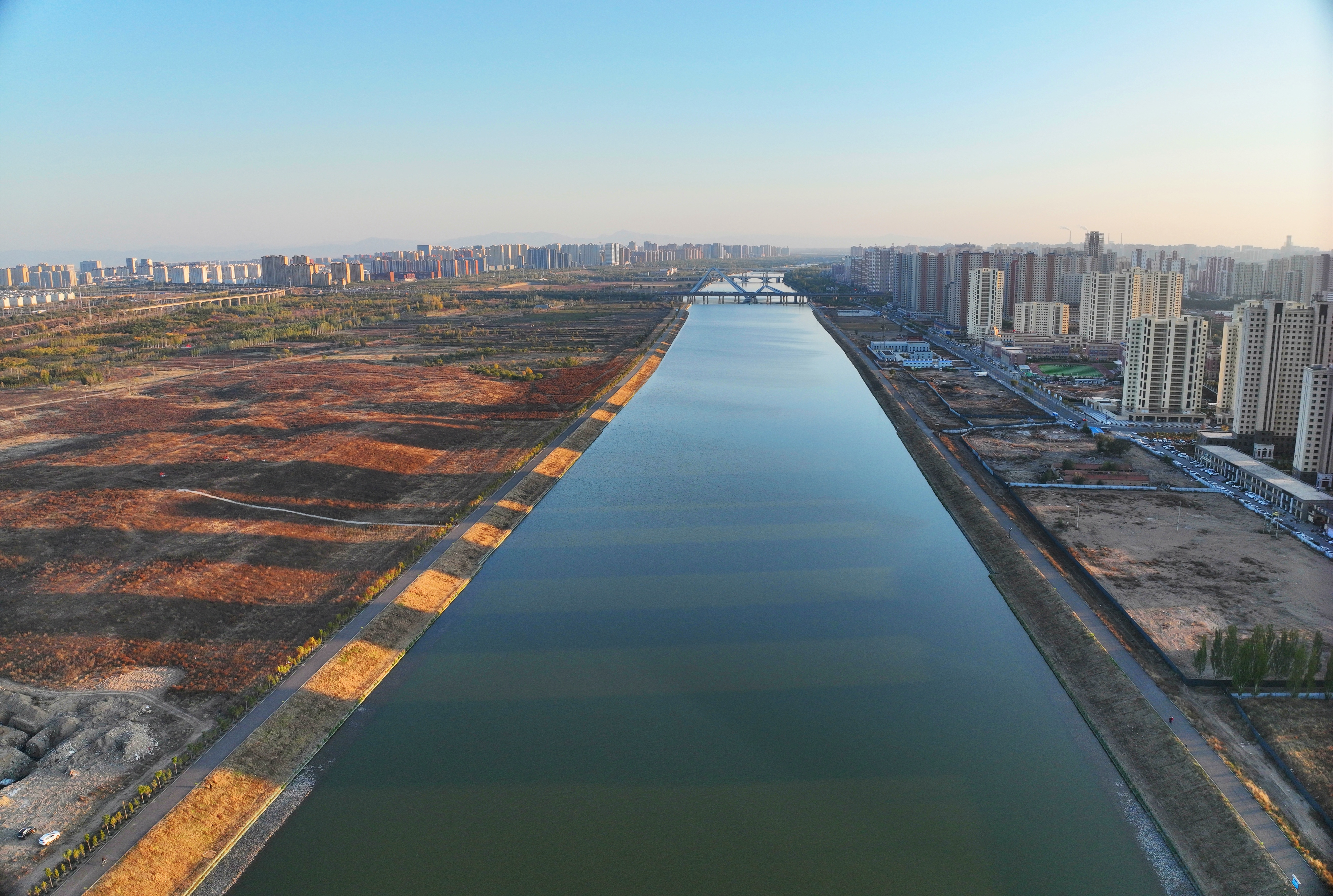 大同市御河得大高速桥～京包铁路桥段综合整治工程通过竣工验收