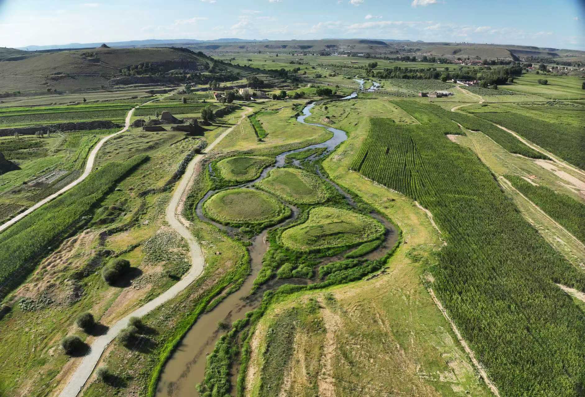 大同市得胜堡生态净化工程施工二标 通过单位工程暨合同工程验收 大同市得胜堡生态净化工程施工二标 通过单位工程暨合同工程验收
