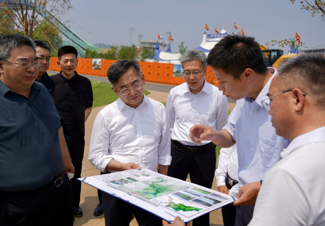 北京市国资委党委书记、主任吴礼顺到永定河流域公司调研并督导检查防汛工作