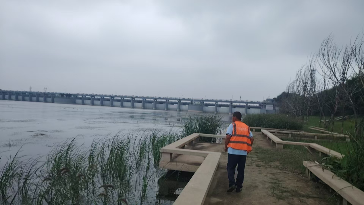 永定河北京灾后重建工程经受强降雨“大考” 永定河北京灾后重建工程经受强降雨“大考”