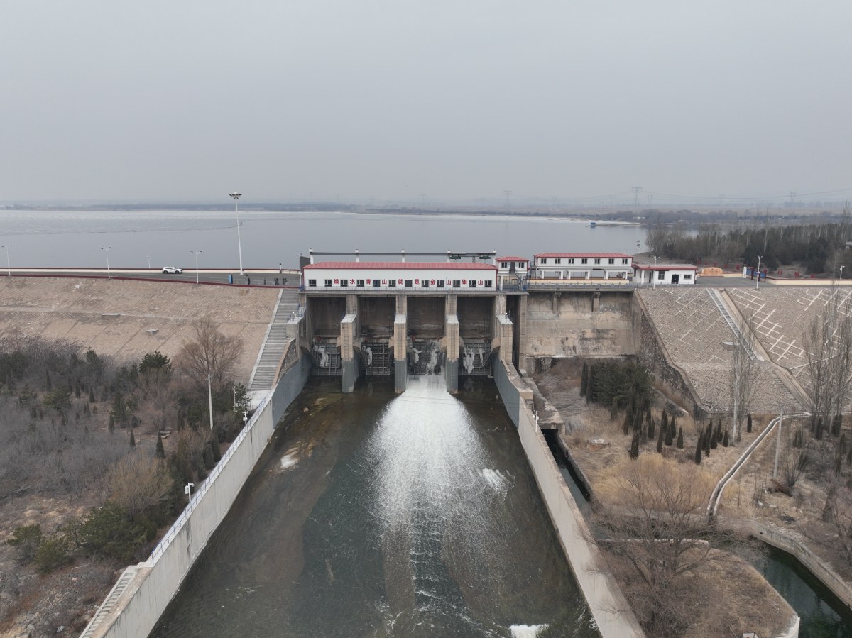 开闸！永定河2025年春季生态补水全面启动