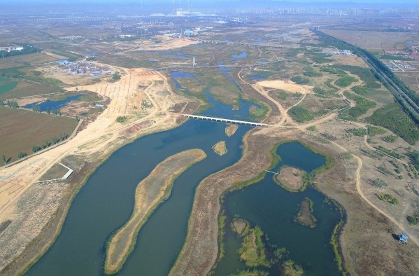 十里河与御河交汇处