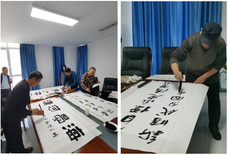 廊坊地区联合党支部组织开展“翰墨赞永定,丹青颂党恩”主题党日活动 廊坊地区联合党支部组织开展“翰墨赞永定,丹青颂党恩”主题党日活动
