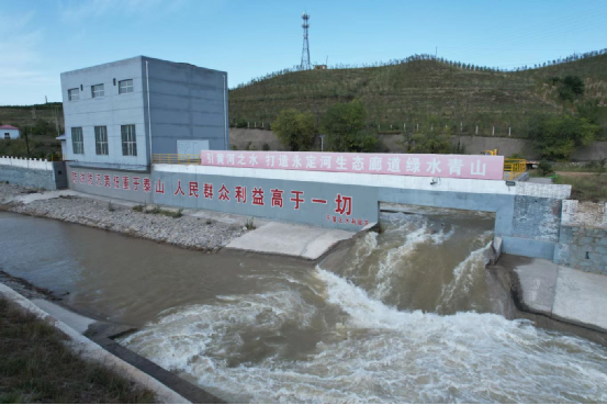 永定河秋季全线通水第一天 永定河秋季全线通水第一天