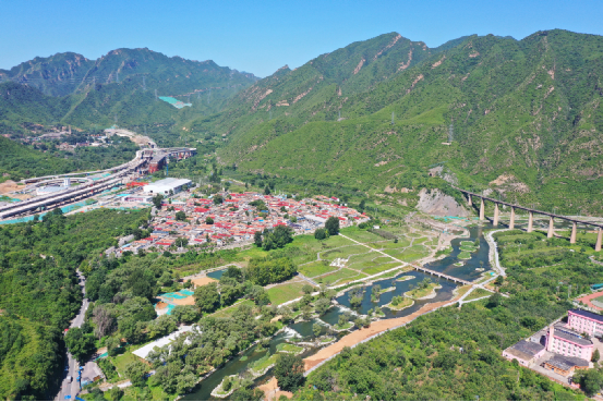 永定河秋季全线通水第一天 永定河秋季全线通水第一天